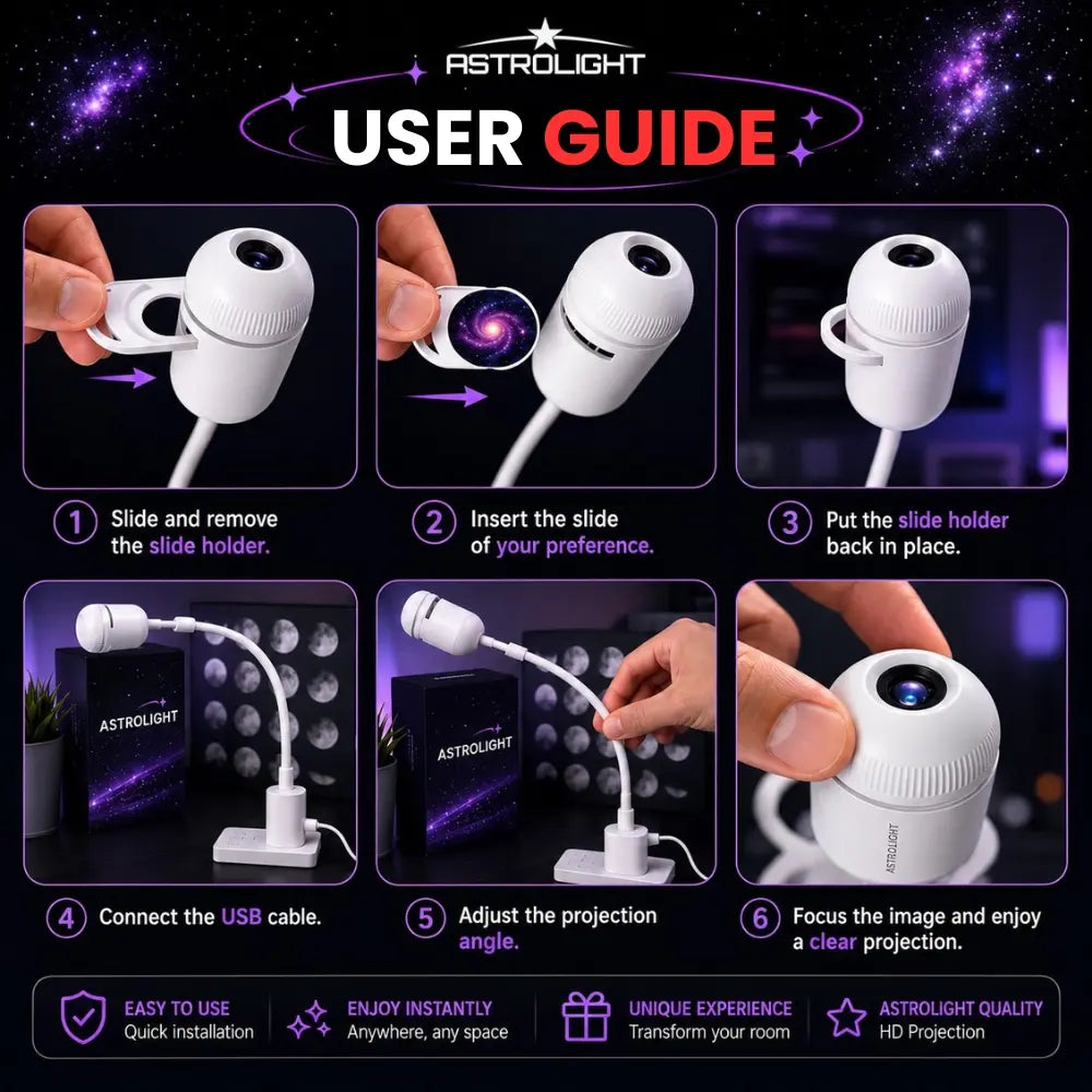 AstroLight™ - Galaxy Lamp Projector